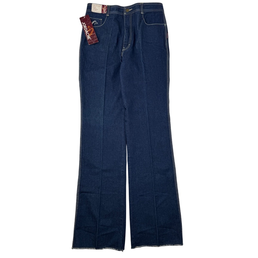 NWT Jordache Vintage 80s Jeans 34 High Rise Dark Wash